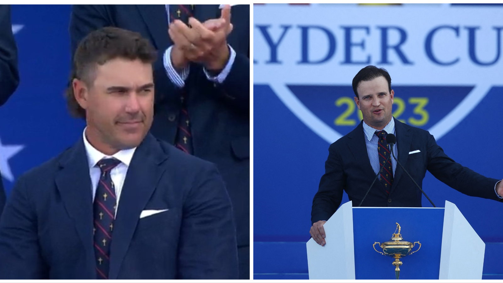 Brooks Koepka booed (!?) at Ryder Cup opening ceremony? ZJ: "I didn't hear"